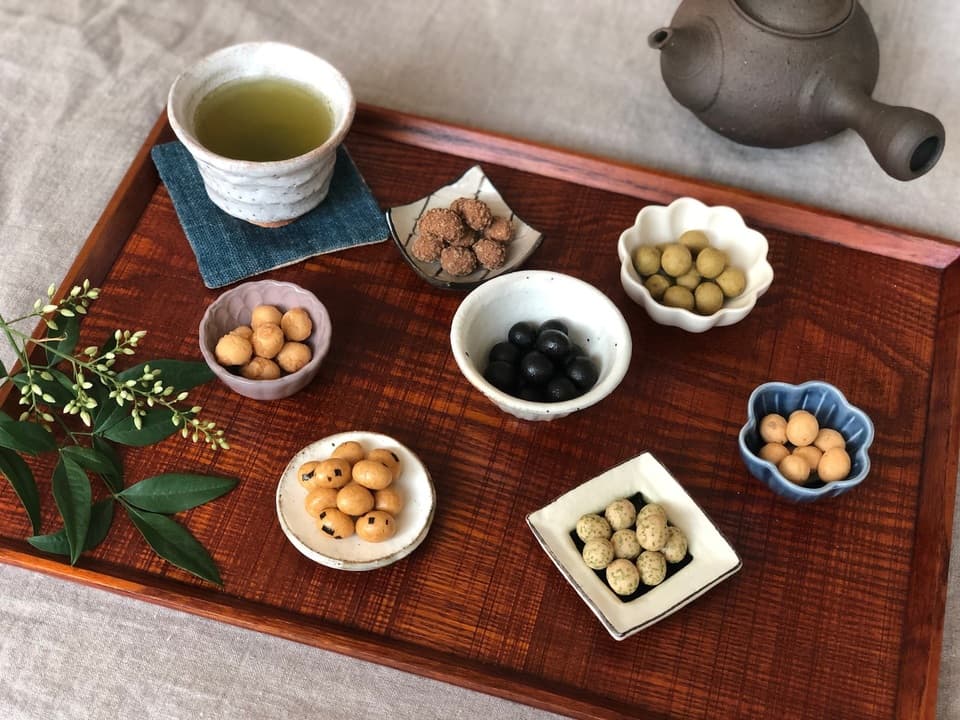 【SNACKSOY・黒糖｜グルテンフリー】　大豆のおやつ　九州産有機大豆　豆菓子