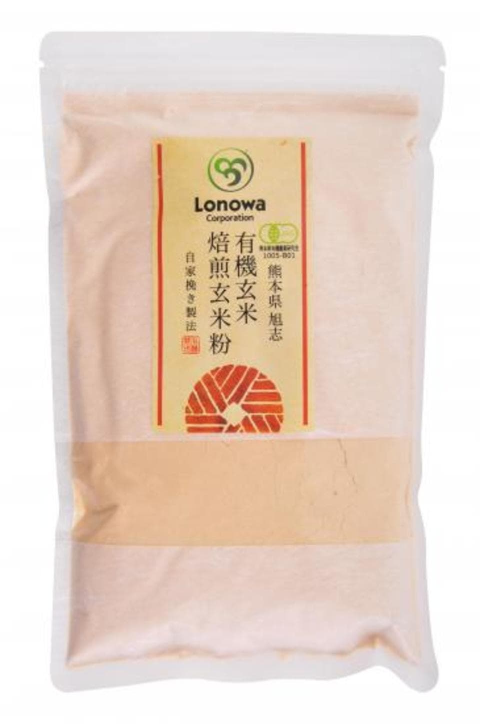 焙煎玄米粉 (うるち玄米) [無農薬・無化学肥料・有機JAS認定]