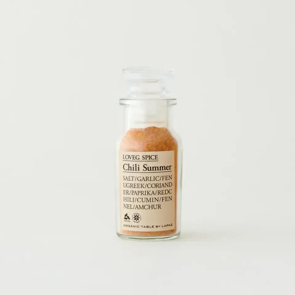 HERB&SPICE "Chili Summer" 40g【海外有機認証ハーブ使用】