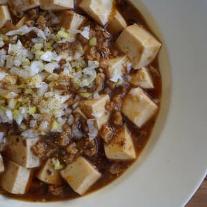 大豆ミートの麻婆豆腐