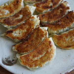大豆ミートの餃子