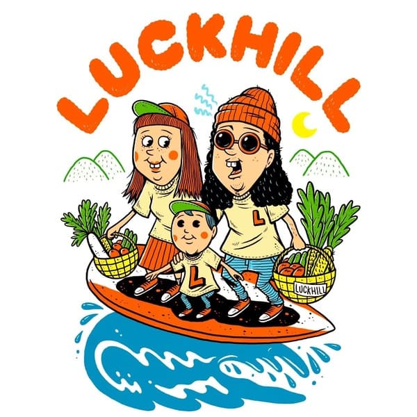 LUCK HILLロゴ