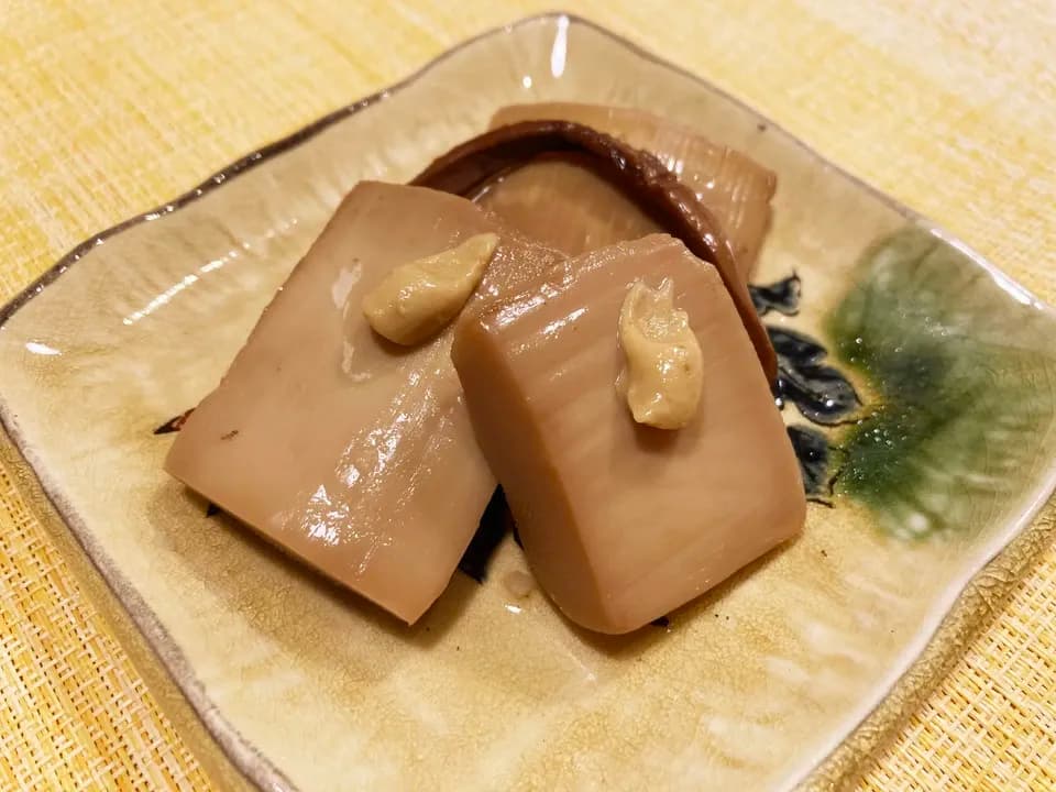 きっと好きな、間違いのない味！！！】遊佐産 板メンマ 山形玉コン味