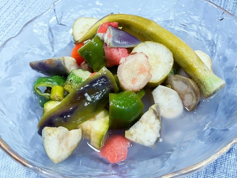 夏野菜セット 水キムチレシピ付き【発酵のチカラで、毎日の食卓をもっと楽しく。】 まえむき。の自然栽培