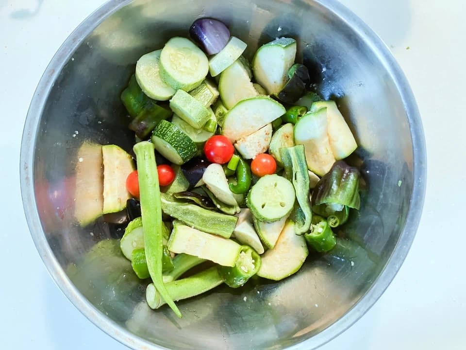 夏野菜セット 水キムチレシピ付き【発酵のチカラで、毎日の食卓をもっと楽しく。】 まえむき。の自然栽培