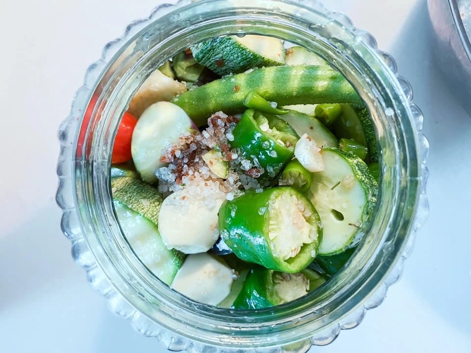 夏野菜セット 水キムチレシピ付き【発酵のチカラで、毎日の食卓をもっと楽しく。】 まえむき。の自然栽培