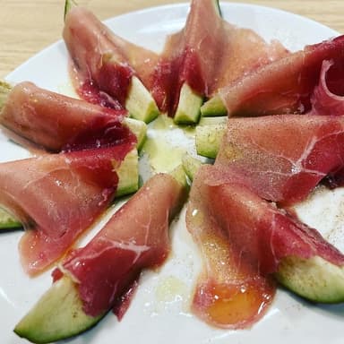 【生ハムと水ナスがすごく合うのです♪】