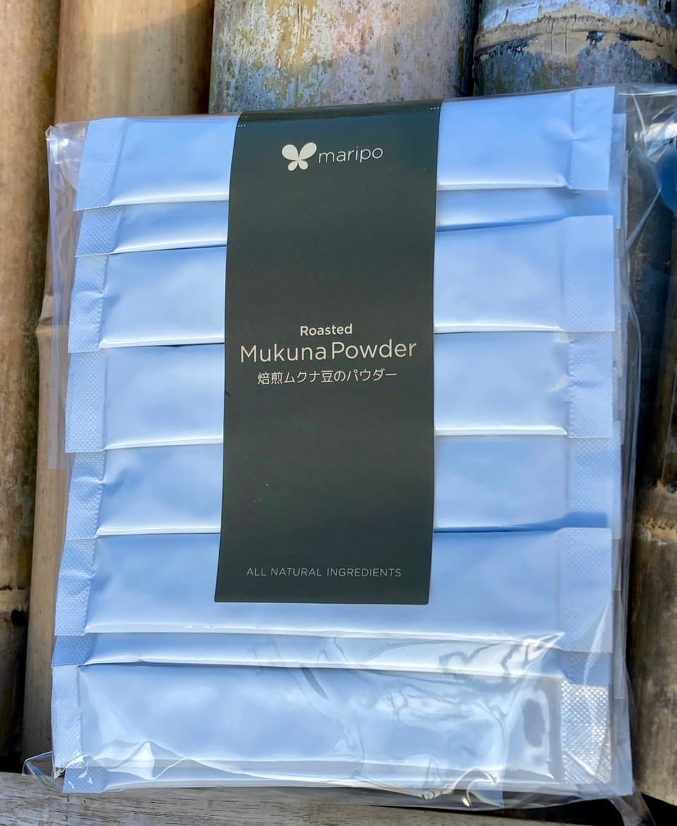 焙煎ムクナ豆のパウダー
