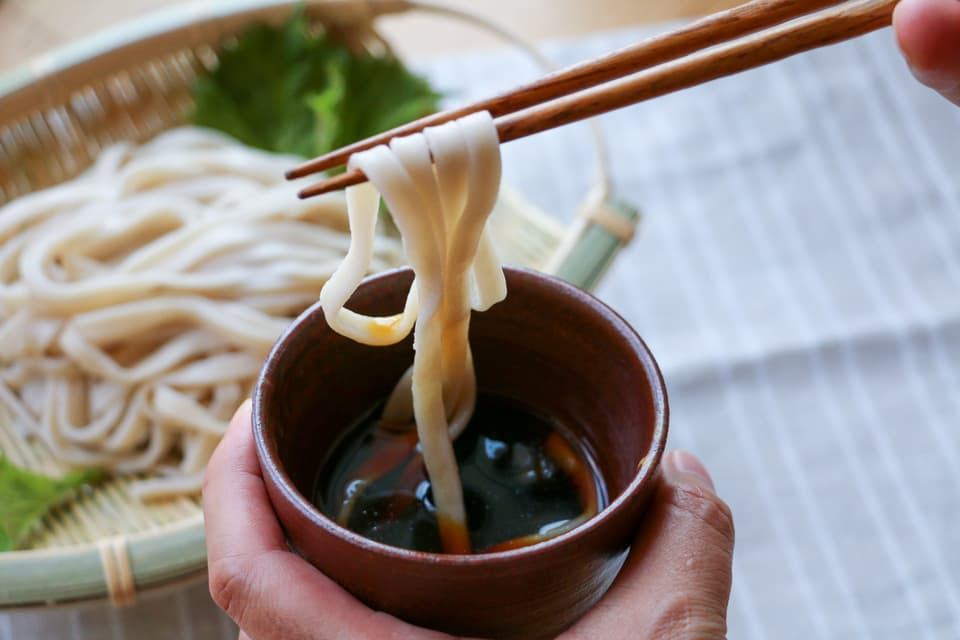 ギフトに！「地粉うどん」と「本みりん」セット