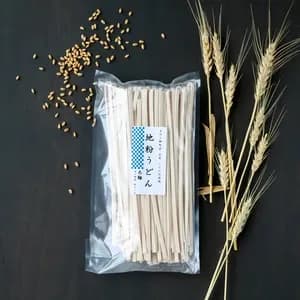 農薬・化学肥料・除草剤不使用「地粉うどん」