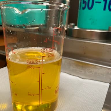 えごまの搾油始まりました