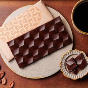 【フルサイズ】手作りハイカカオチョコレート/カカオときび砂糖のみ/乳化剤・保存料無添加