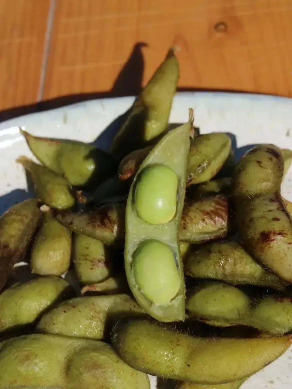 とにかく甘くて濃厚！＜丹波白大豆枝豆　５００g＞無農薬・無化学肥料栽培