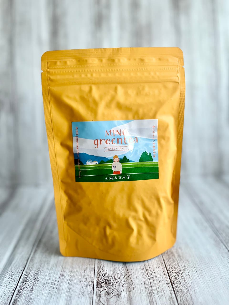 心踊る玄米茶　リーフ/ティーバッグ　伊勢度会茶　農薬を使わずに育てたお茶