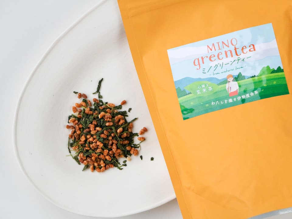 心踊る玄米茶　リーフ/ティーバッグ　伊勢度会茶　農薬を使わずに育てたお茶