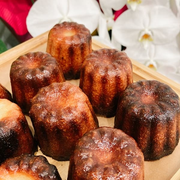 ギフトにオススメ＜米粉カヌレ＞小麦・卵・乳製品・白砂糖不使用