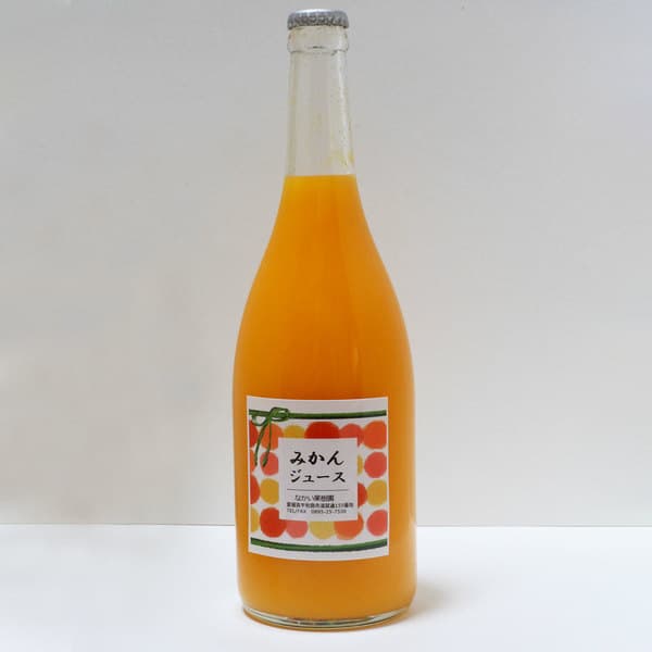 みかんジュース 自然栽培（農薬不使用・化学肥料不使用・除草剤不使用）で栽培された温州みかんが原料