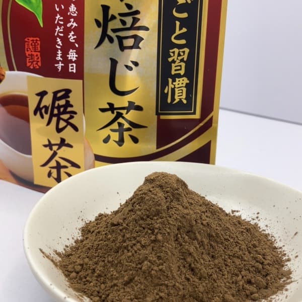 香り高い碾茶ほうじ茶パウダー《農薬、化学肥料、除草剤不使用》