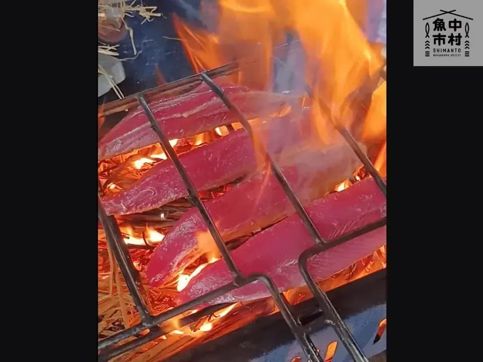 【父の日・お中元・夏ギフト】単品│市場直送│高知県しまんと│カツオ藁焼きオイル漬け（冷凍）│原材料：カツオ・塩・オリーブオイルのみ│熨斗無料