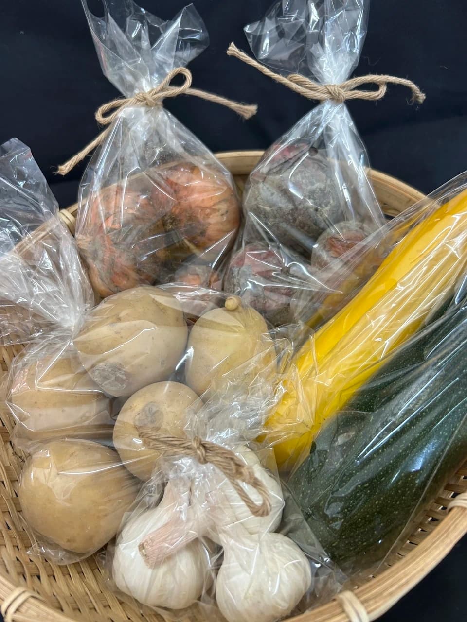 静岡県浜松産・自然栽培＜旬野菜おまかせセット＞農夫の足音で育てた季節野菜