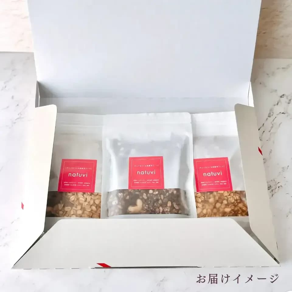美腸活グラノーラ・ギフトセット【油不使用・グルテンフリー・無添加・白砂糖ゼロ】