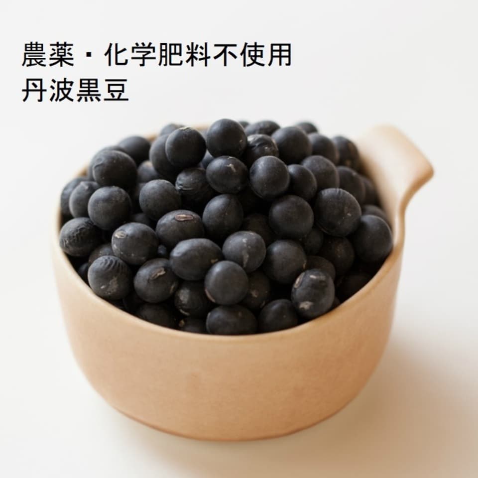 農薬・化学肥料不使用で育った黒豆の自然な甘みと香ばしさ＜丹波篠山黒豆茶＞【送料込・ポスト投函】
