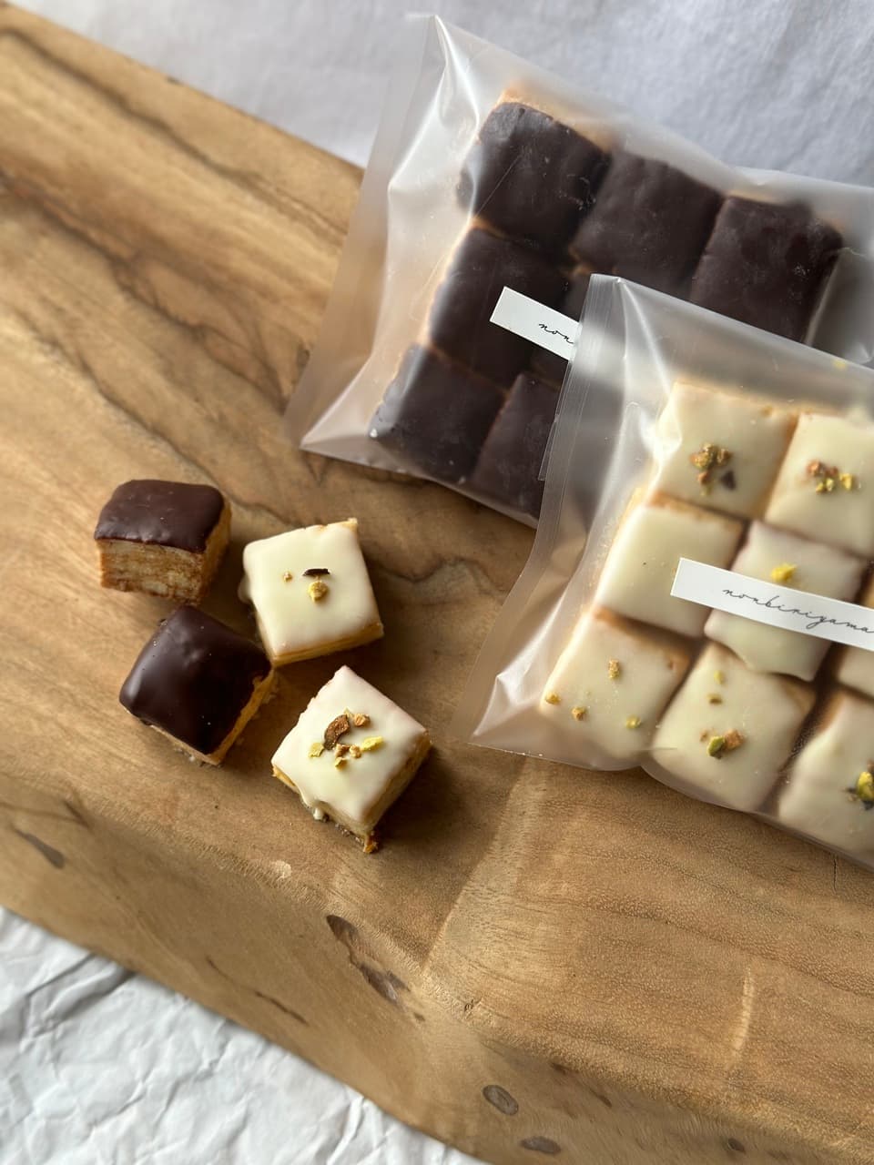 【冬チョコギフト】チョコがけ！2種のひとくちスコーンSET