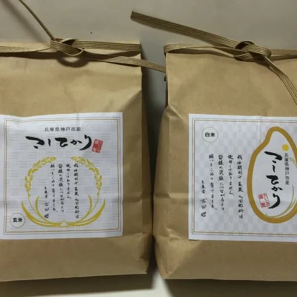 【コシヒカリ】自然栽培米 令和7年度 新米  無農薬無肥料の自然栽培で育てました。