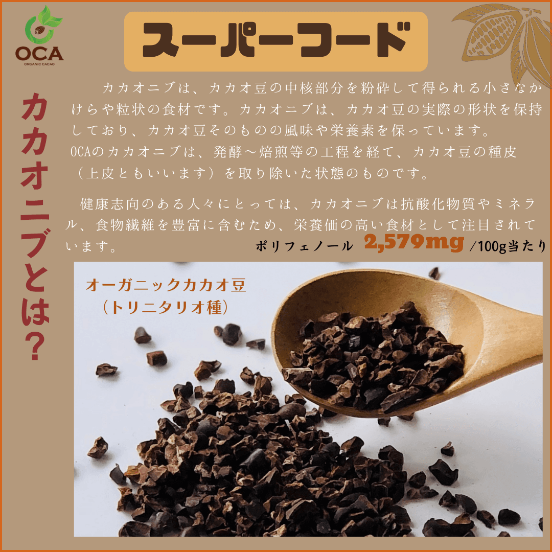 カカオニブ と は