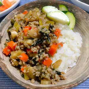 京の八百屋が作る化学調味料無添加惣菜＜大豆ミートのベジそぼろ＞農薬・化学肥料不使用の野菜使用の口コミ・レビュー(Yさん)