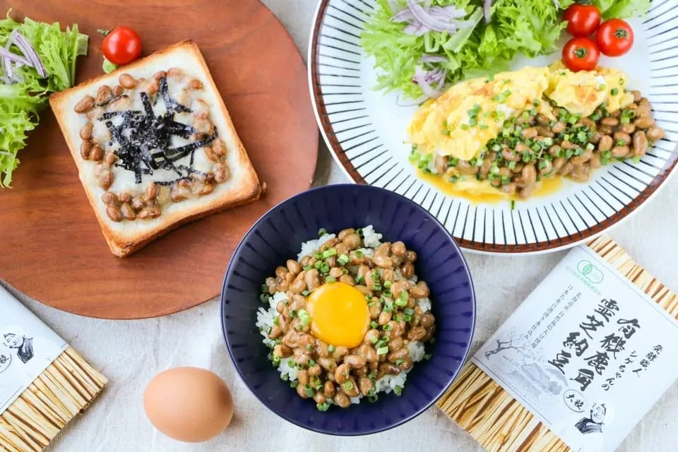 ＜国産自然栽培大豆使用＞オーガニック納豆（1袋90g）定期便も受付中♪【内祝などに】有機納豆・自然栽培大豆使用・国産大豆