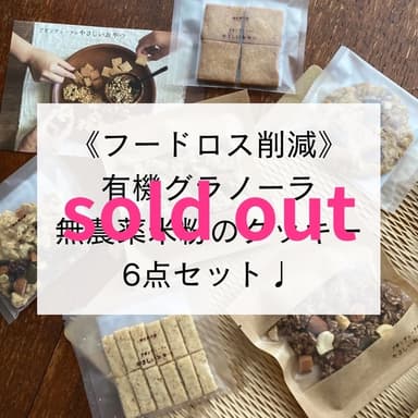【完売しました☺️】《フードロス削減》お得な焼き菓子6点セット販売中です