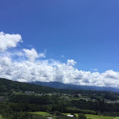 久しぶりの晴間