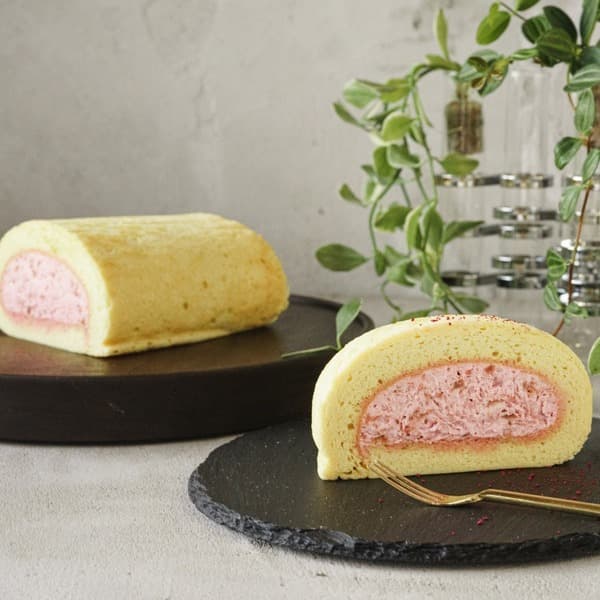 つぶつぶ糸島いちごロール