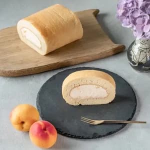 ＜無添加・あんずのロールケーキ１本＞有機農家の厳選素材でふわっ、もちっの新食感の口コミ・レビュー(あすかさん)