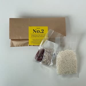 【エコ包装】本格薬膳参鶏湯スパイスセットBLEND No.2（切り身鶏肉用）オーガニックもち米使用の口コミ・レビュー(みどりのちからさん)