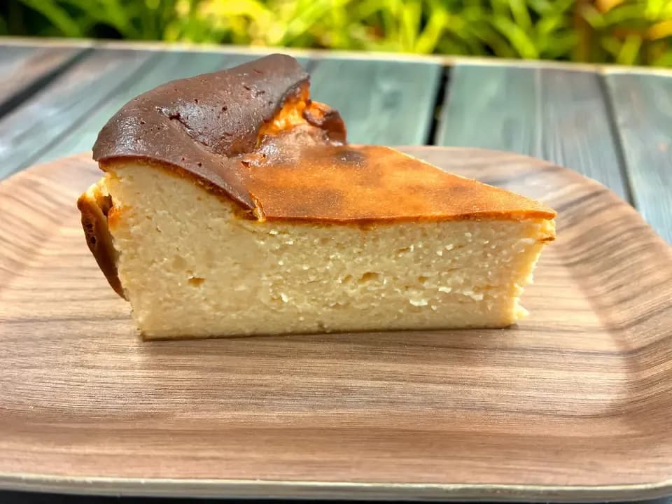 添加物無添加＆グルテンフリー＜バスクチーズケーキ＞玉名牧場グラスフェッドジャージーミルクたっぷり