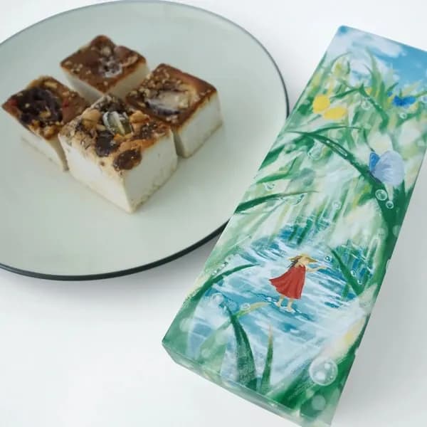 １カット（5.5cm×4.4cm）×4種（いちじく＆くるみ,干柿ラム酒漬け,栗＆くるみ,夏の果実とフランボワーズ）