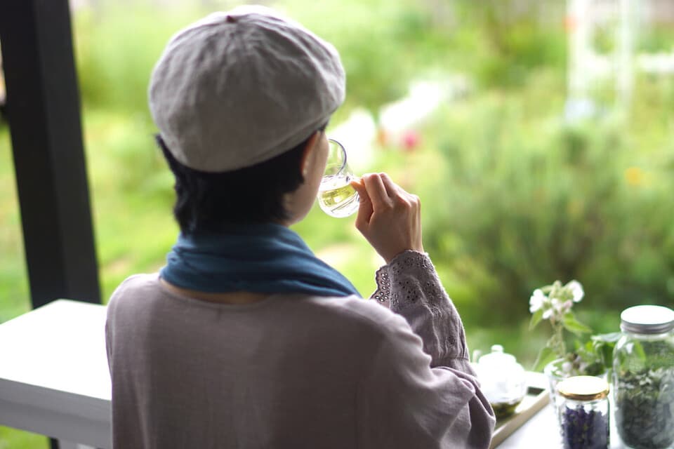 よもぎと二種のハーブ【野山のボタニカル茶】 農薬・化学肥料不使用 