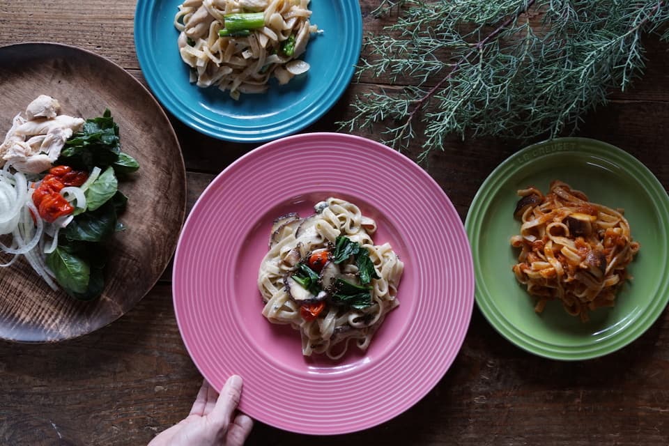 Brown Rice  Pasta （半生の玄米パスタ）