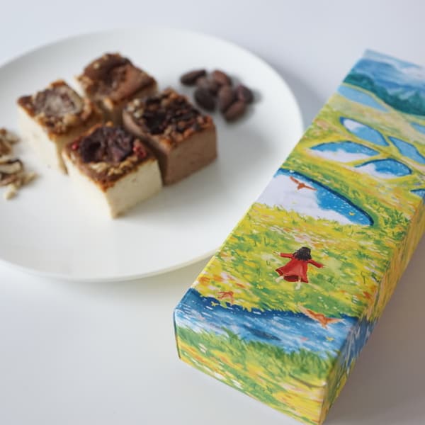 麹チーズケーキ・春の棚田ギフトBOX（ラッピング・カード対応可）