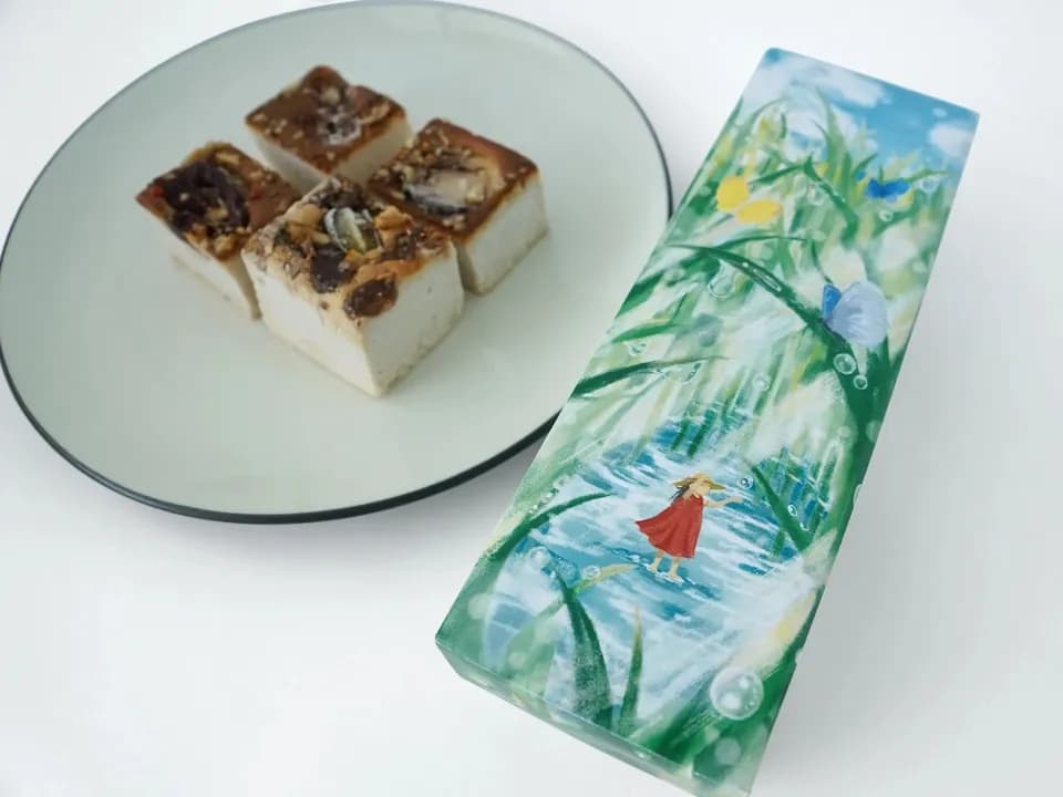 【お中元・夏ギフトにも】麹チーズケーキ・夏のきらめきギフトBOX（ラッピング・カード対応可）
