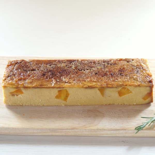 【秋限定・新商品】バナナかぼちゃのキャラメリゼ 麹チーズケーキ 4~6人用（グルテンフリー）