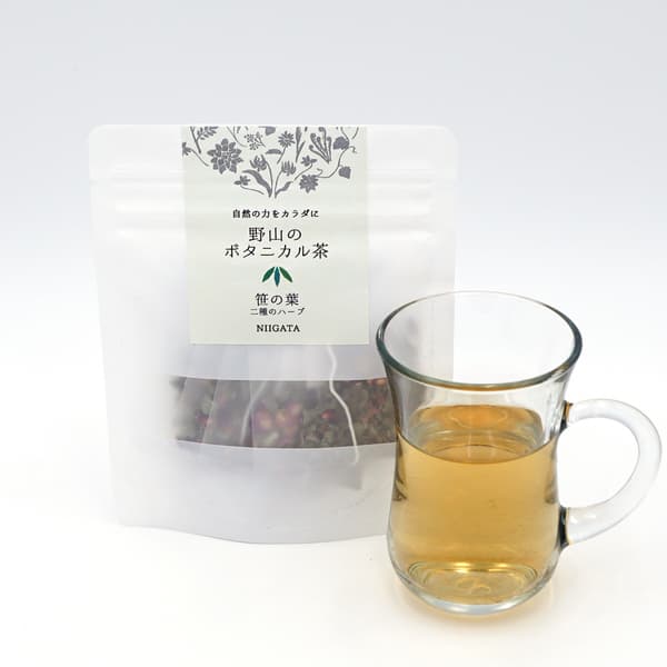 笹の葉 二種のハーブ【野山のボタニカル茶】 農薬・化学肥料不使用