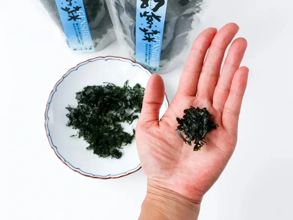 養殖岩海苔種「幻紫菜（げんしさい）」焼きばらのり　