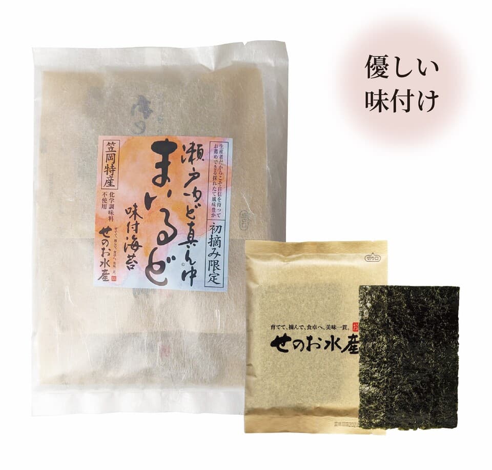 瀬戸内ど真ん中　味付のり【まいるど・小袋4入】