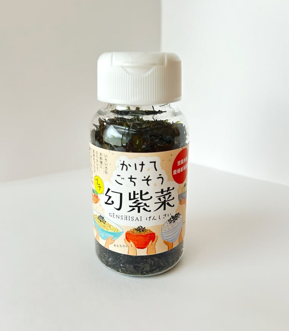 岩のりフレーク＜かけてごちそうプチ幻紫菜＞養殖岩海苔種の幻紫菜使用
