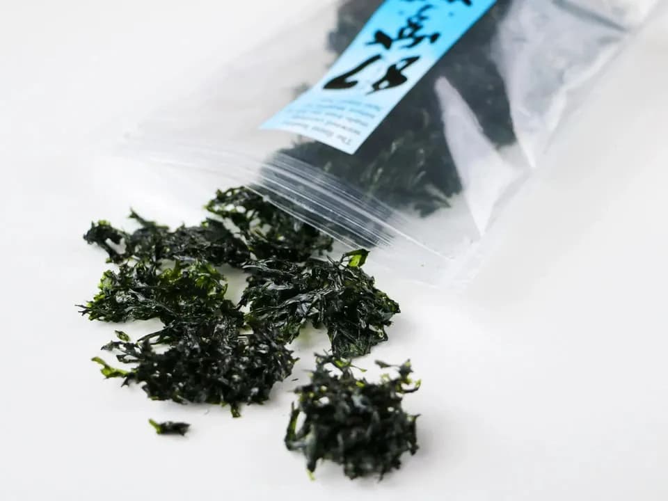 養殖岩海苔種「幻紫菜（げんしさい）」焼きばらのり せのお水産 (岡山