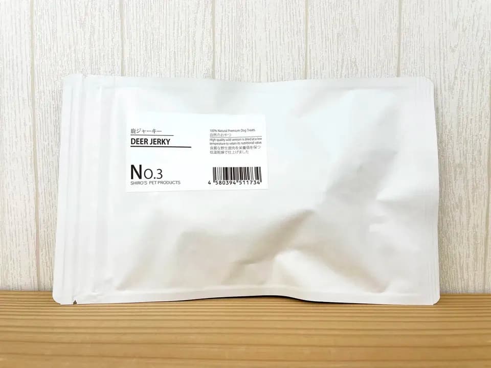 PET用ヒューマングレードペットフード［本州鹿のジャーキー］Honshu deer jerky 