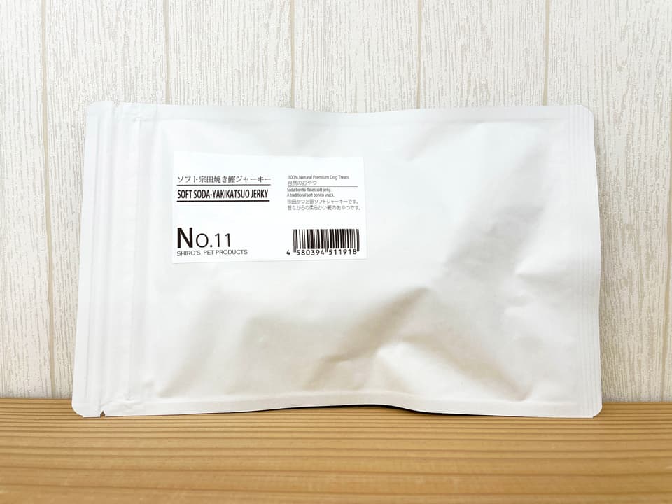 PET用ヒューマングレードペットフード［ソフト宗田焼き鰹ジャーキー］SOFT SODA-YAKIKATSUO JERKY 